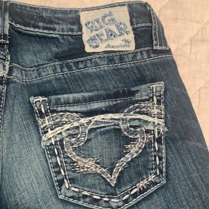 Big Star jeans: Maddie skinny. Mid rise fit, 28 L
